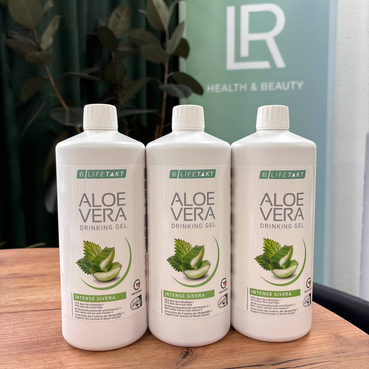 Набір Aloe Vera Кропива — 3 пляшки по 1000 мл